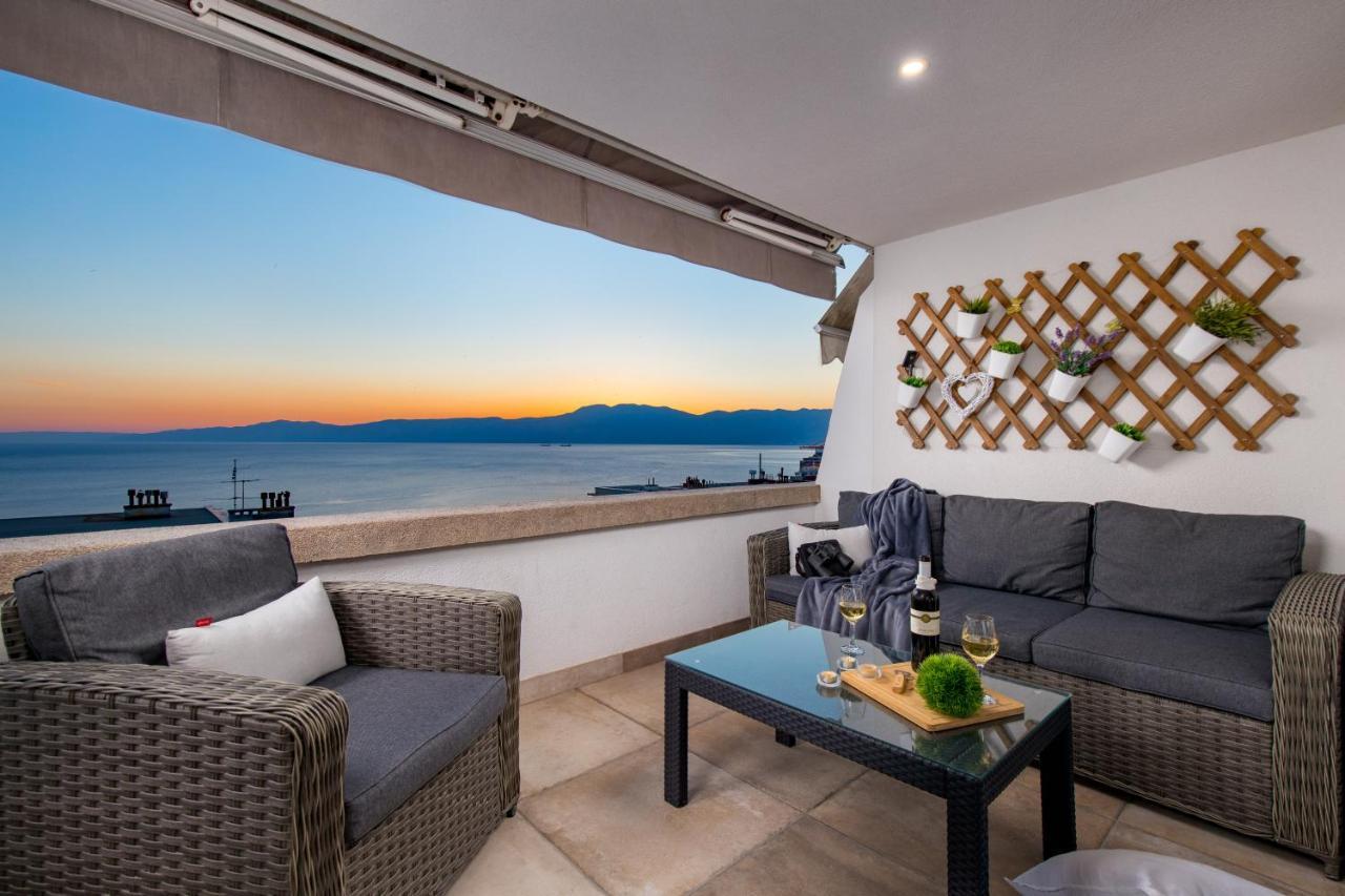 Lux Apartment Sky View Ριέκα Εξωτερικό φωτογραφία