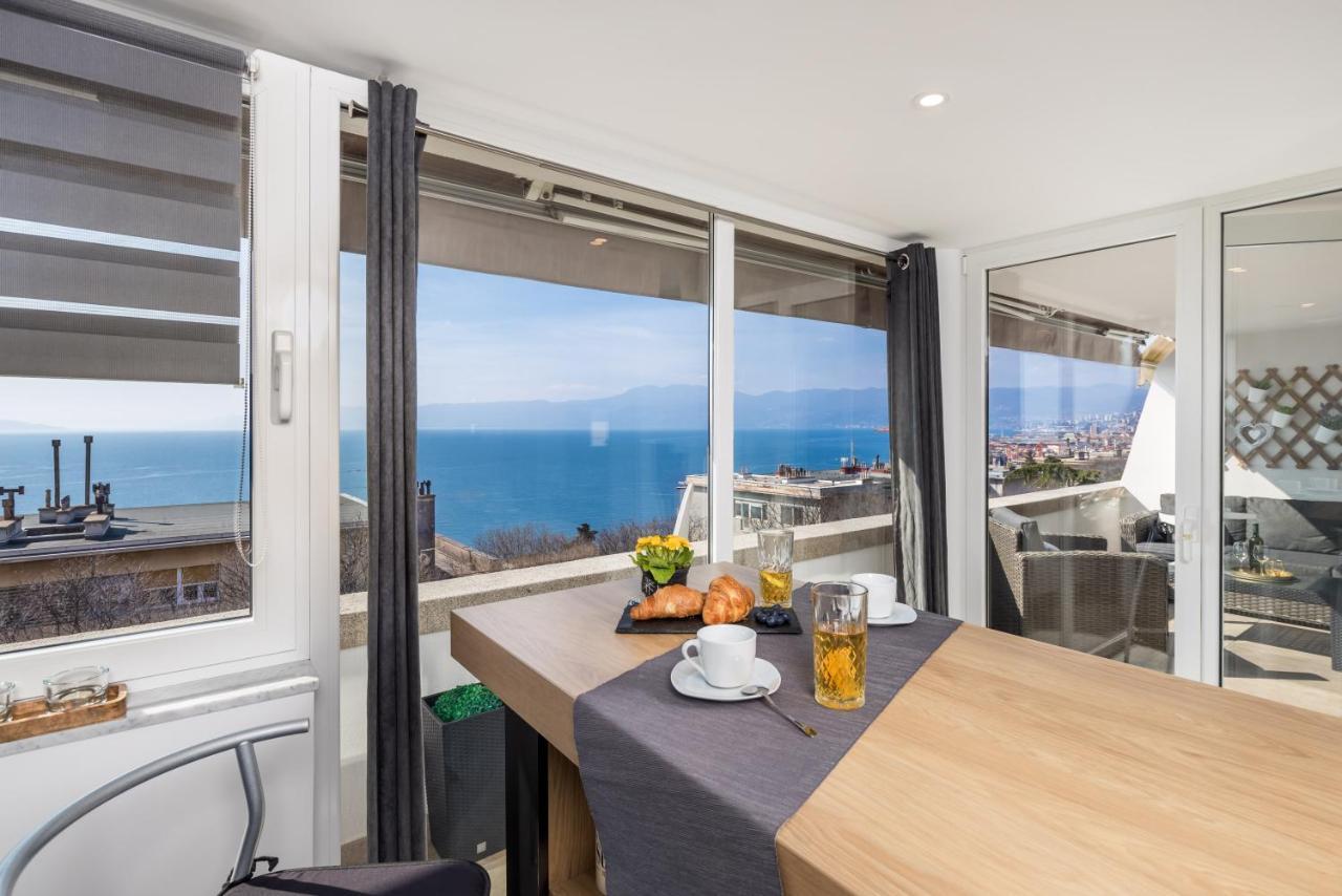 Lux Apartment Sky View Ριέκα Εξωτερικό φωτογραφία