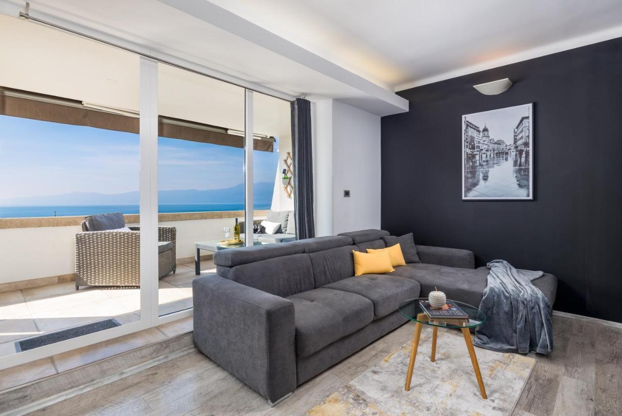 Lux Apartment Sky View Ριέκα Εξωτερικό φωτογραφία